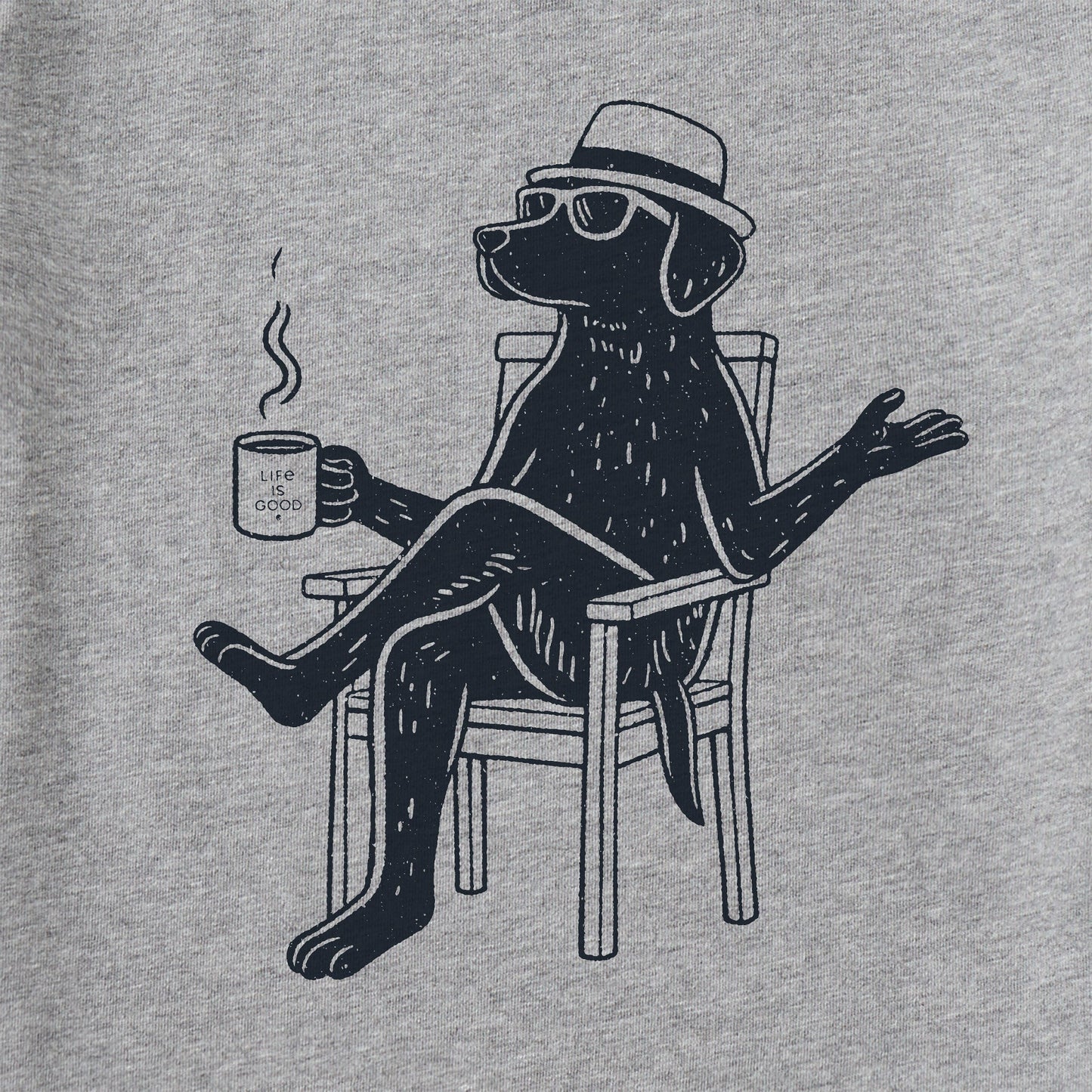 Men's Bert's Lab with Coffee Short Sleeve Crusher Tee