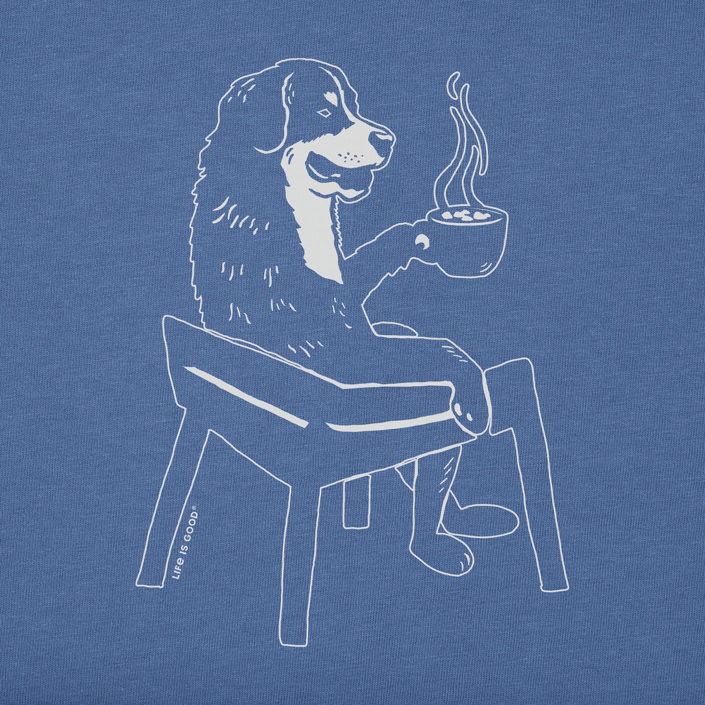 Men's Bert's Berner with Hot Chocolate Short Sleeve Crusher Tee