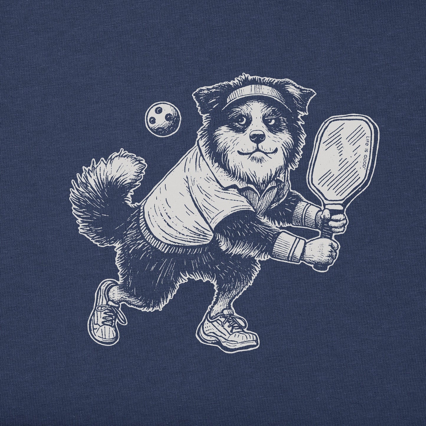 Women's Bert's Aussie w Pickleball Short Sleeve Crusher Boxy Tee