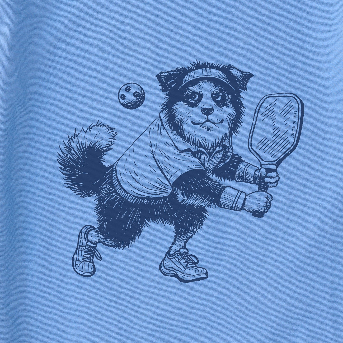 Women's Bert's Aussie w Pickleball Short Sleeve Crusher Boxy Tee