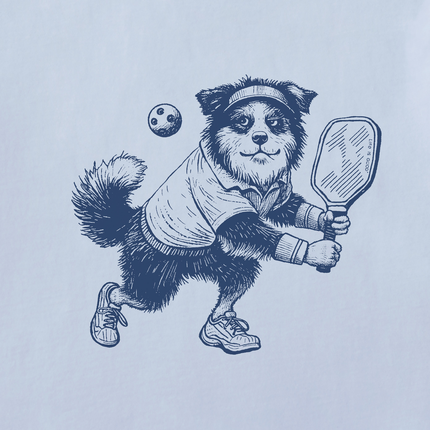 Women's Bert's Aussie w Pickleball Short Sleeve Crusher Boxy Tee