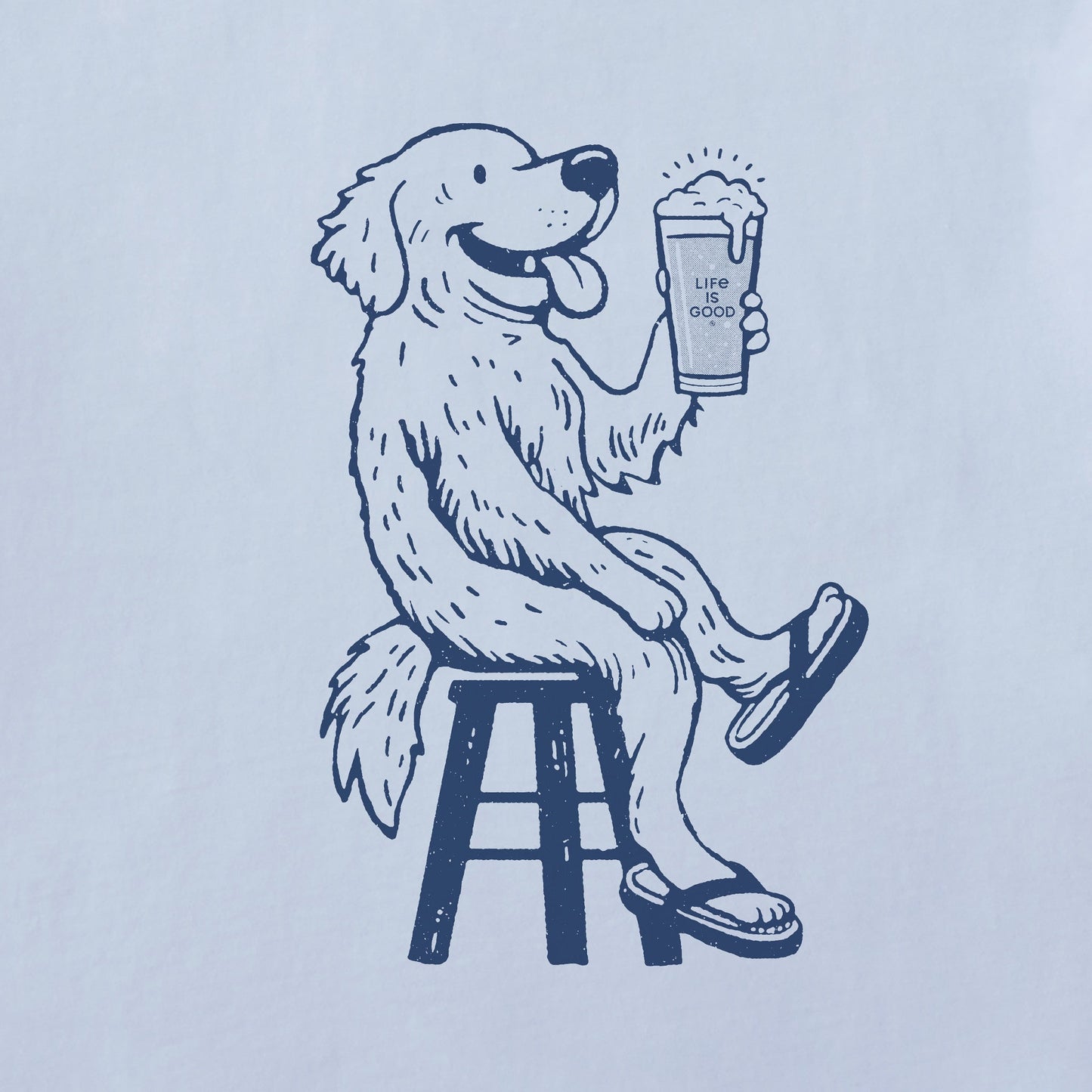 Women's Bert's Golden with Pilsner Short Sleeve Crusher Boxy Tee