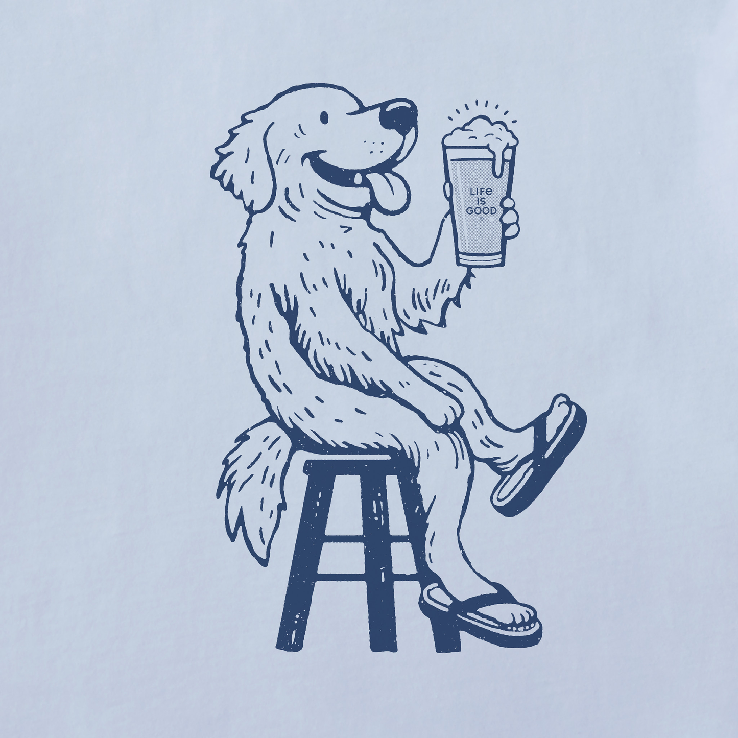 Women's Bert's Golden with Pilsner Short Sleeve Crusher Boxy Tee