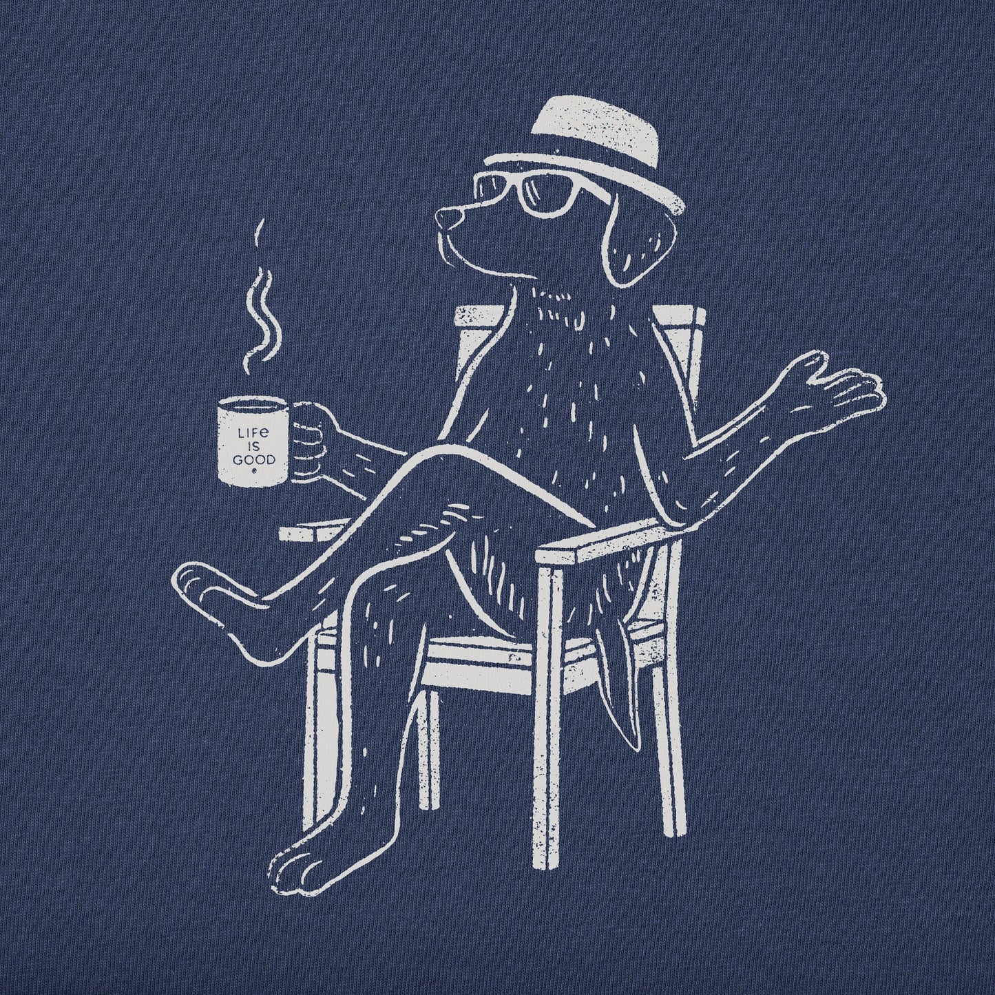 Women's Bert's Lab with Coffee Short Sleeve Crusher Boxy Tee