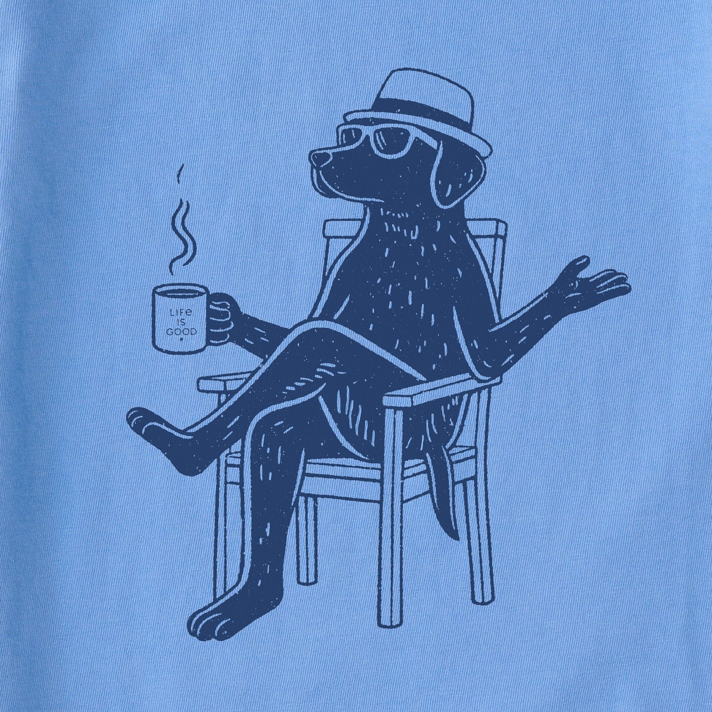 Women's Bert's Lab with Coffee Short Sleeve Crusher Boxy Tee