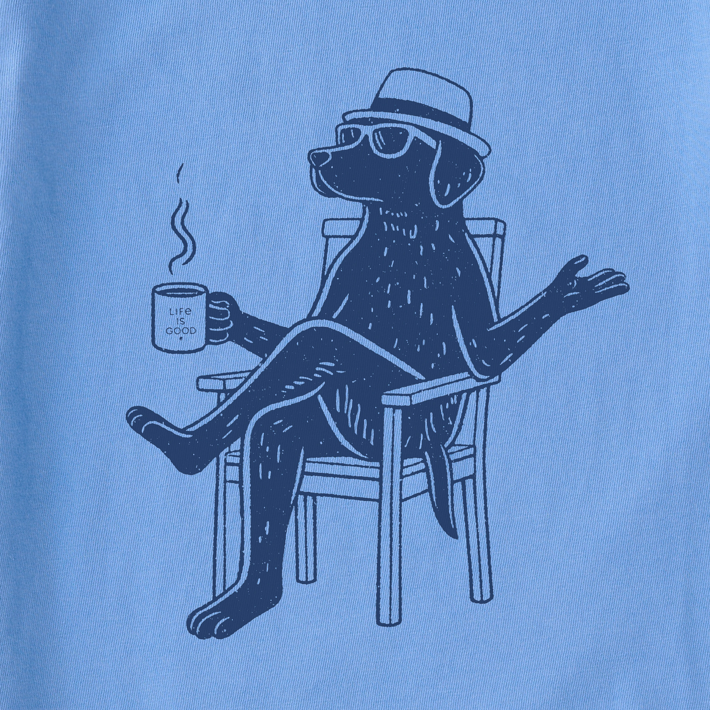 Women's Bert's Lab with Coffee Short Sleeve Crusher Boxy Tee