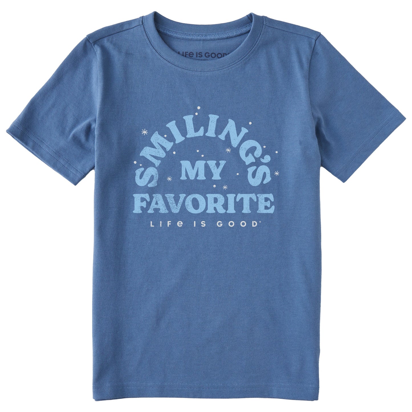 Kids Smiling's My Favorite Short Sleeve Crusher Tee