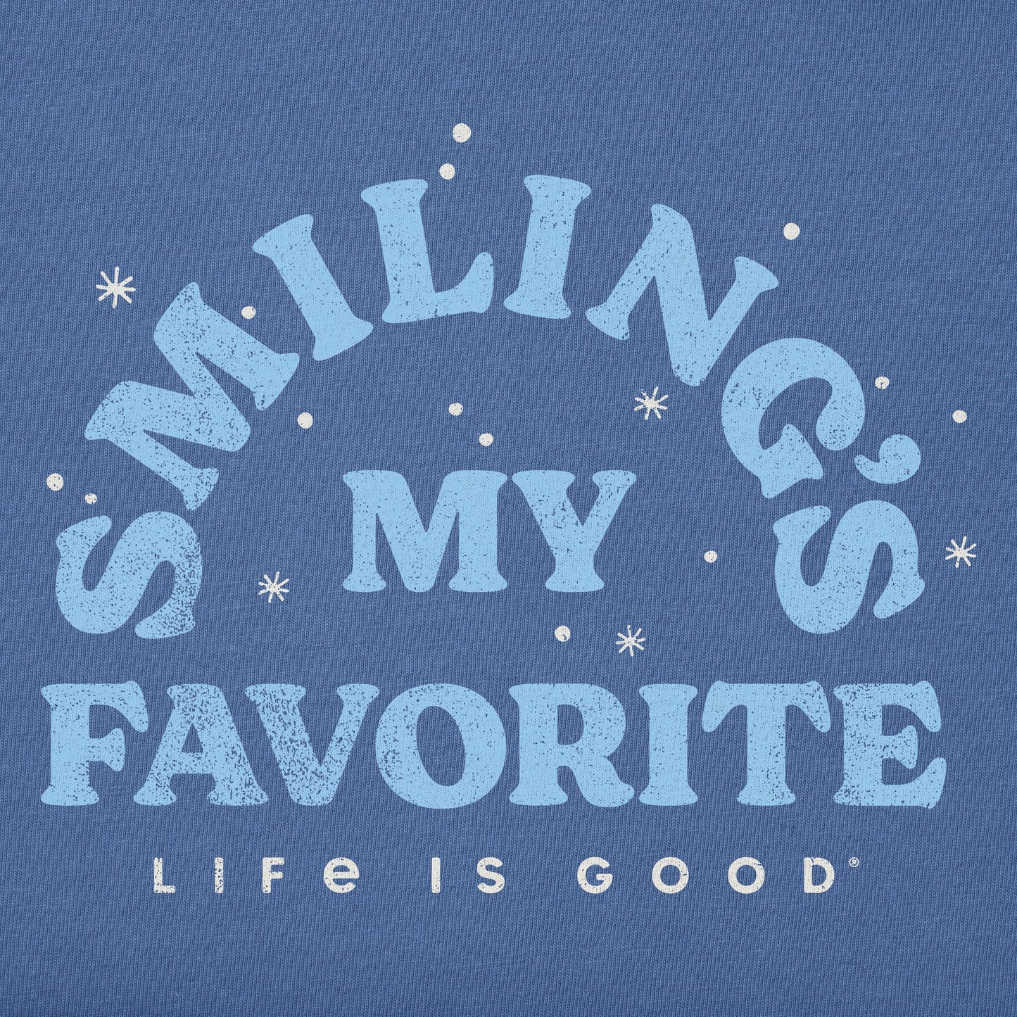 Kids Smiling's My Favorite Short Sleeve Crusher Tee