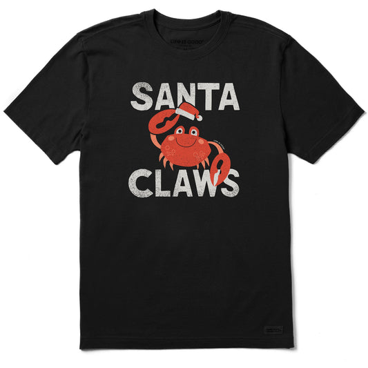 Men's Santa Claws Crab Short Sleeve Crusher Tee