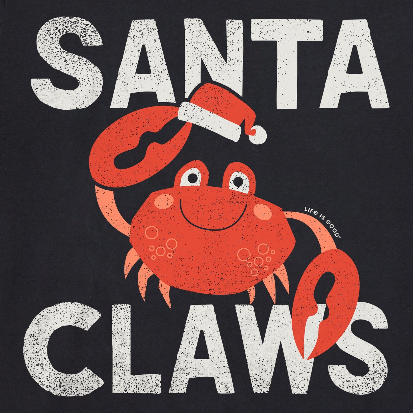 Men's Santa Claws Crab Short Sleeve Crusher Tee