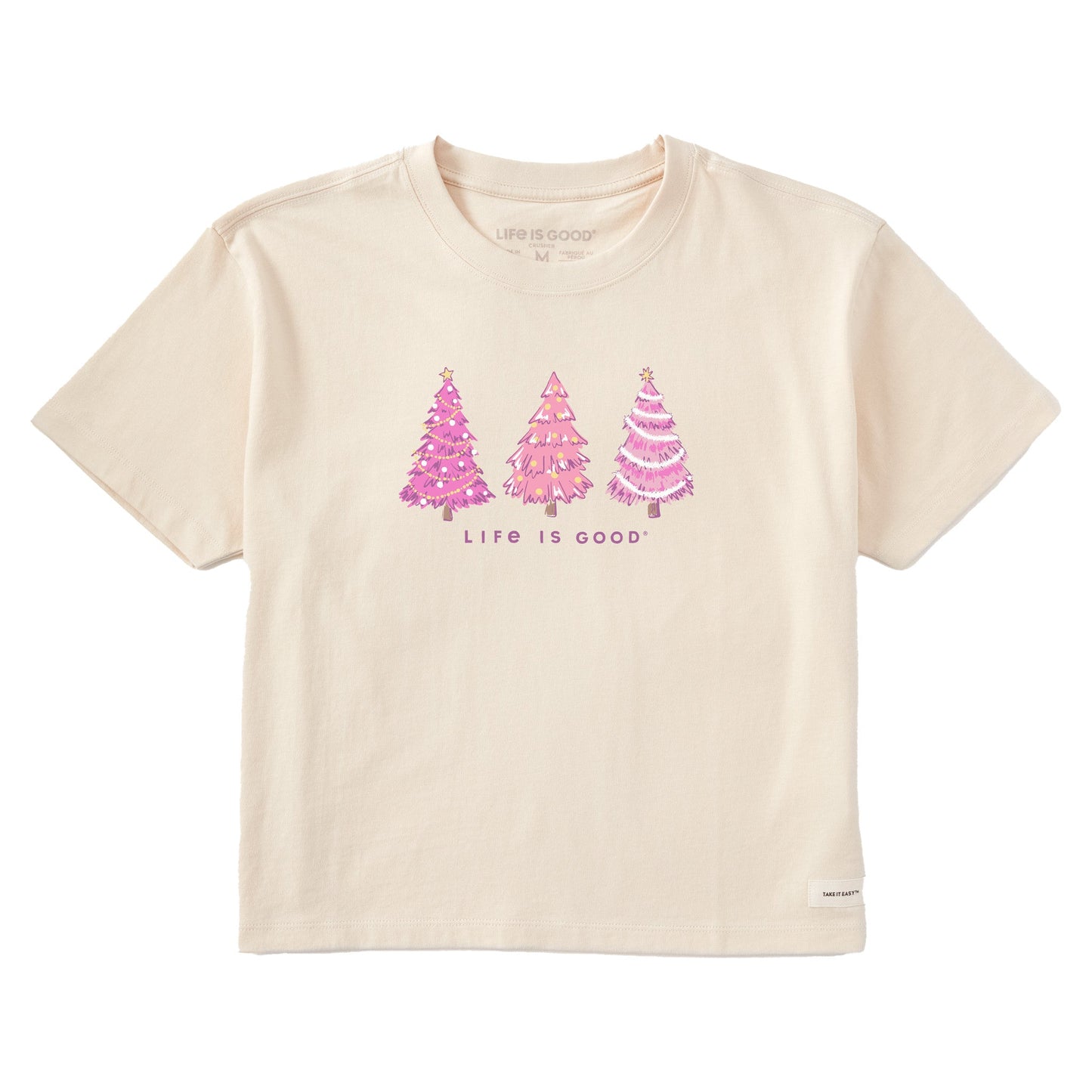 Women's Three Trees Short Sleeve Crusher Boxy Tee