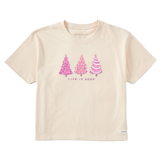 Women's Three Trees Short Sleeve Crusher Boxy Tee