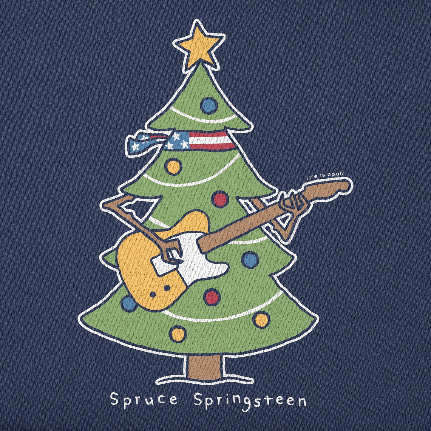 Men's Spruce Springsteen Long Sleeve Crusher Tee