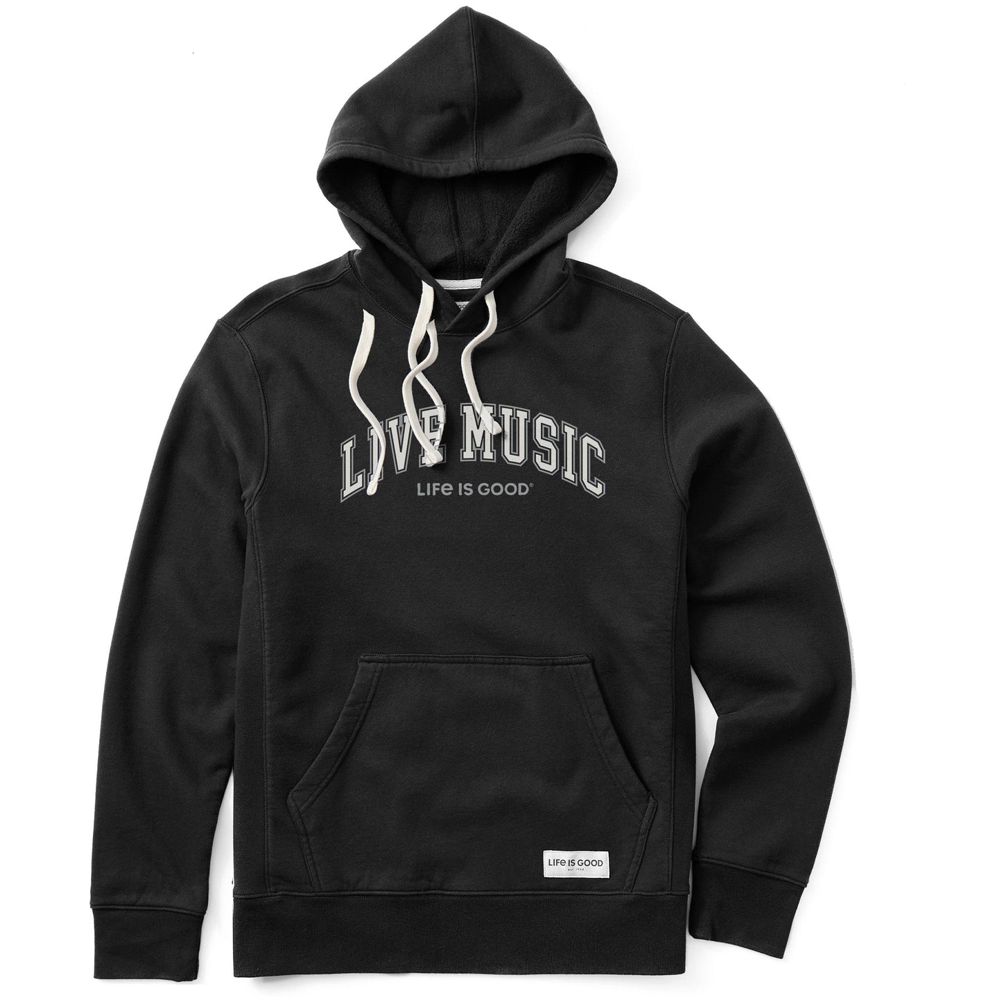 Men's Live Music Arch Simply True Fleece Hoodie