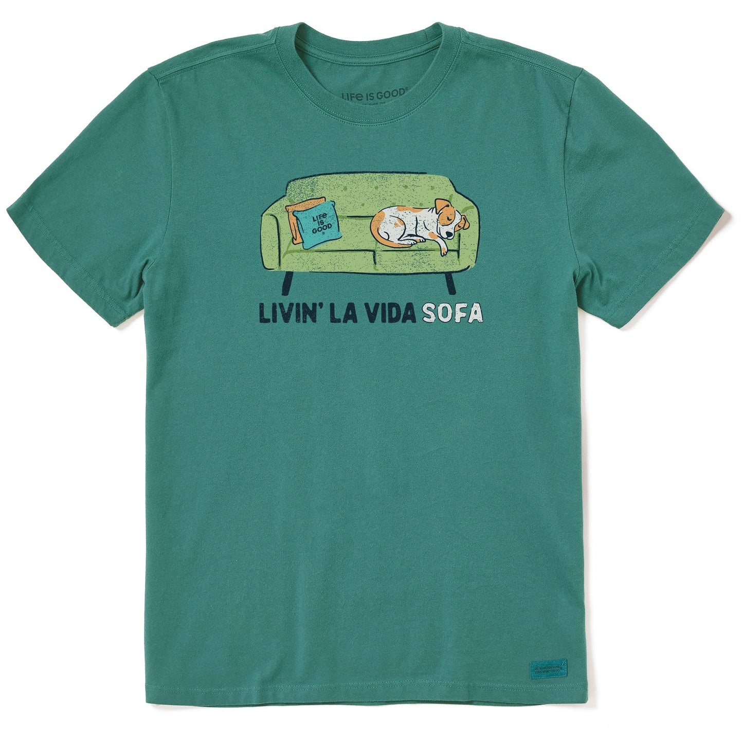 Men's Livin' La Vida Sofa Short Sleeve Crusher Tee