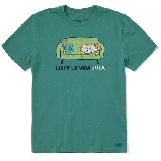 Men's Livin' La Vida Sofa Short Sleeve Crusher Tee