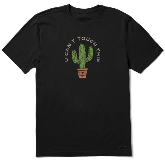 Men's U Can't Touch This Cactus Short Sleeve Crusher Tee