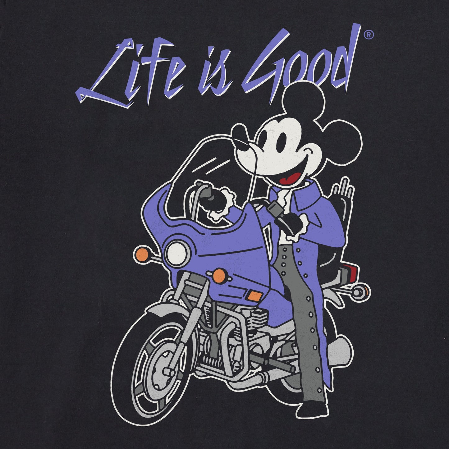 Men's The Purple Willie Short Sleeve Crusher Tee