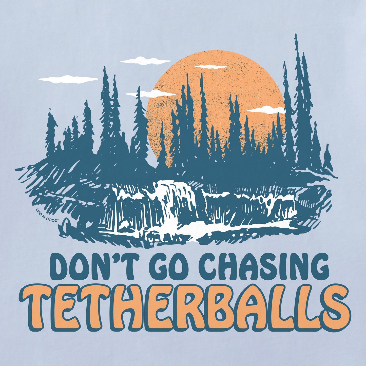 Women's Don't Go Chasing Tetherballs Short Sleeve Crusher Tee