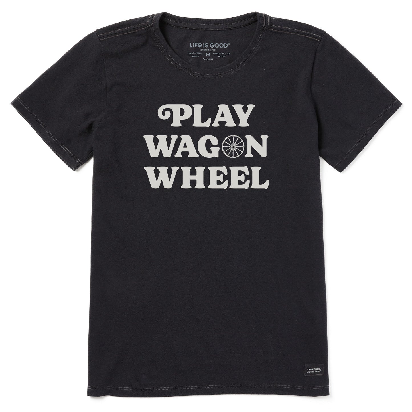 Women's Play Wagon Wheel Short Sleeve Crusher Tee