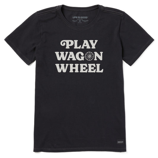 Women's Play Wagon Wheel Short Sleeve Crusher Tee