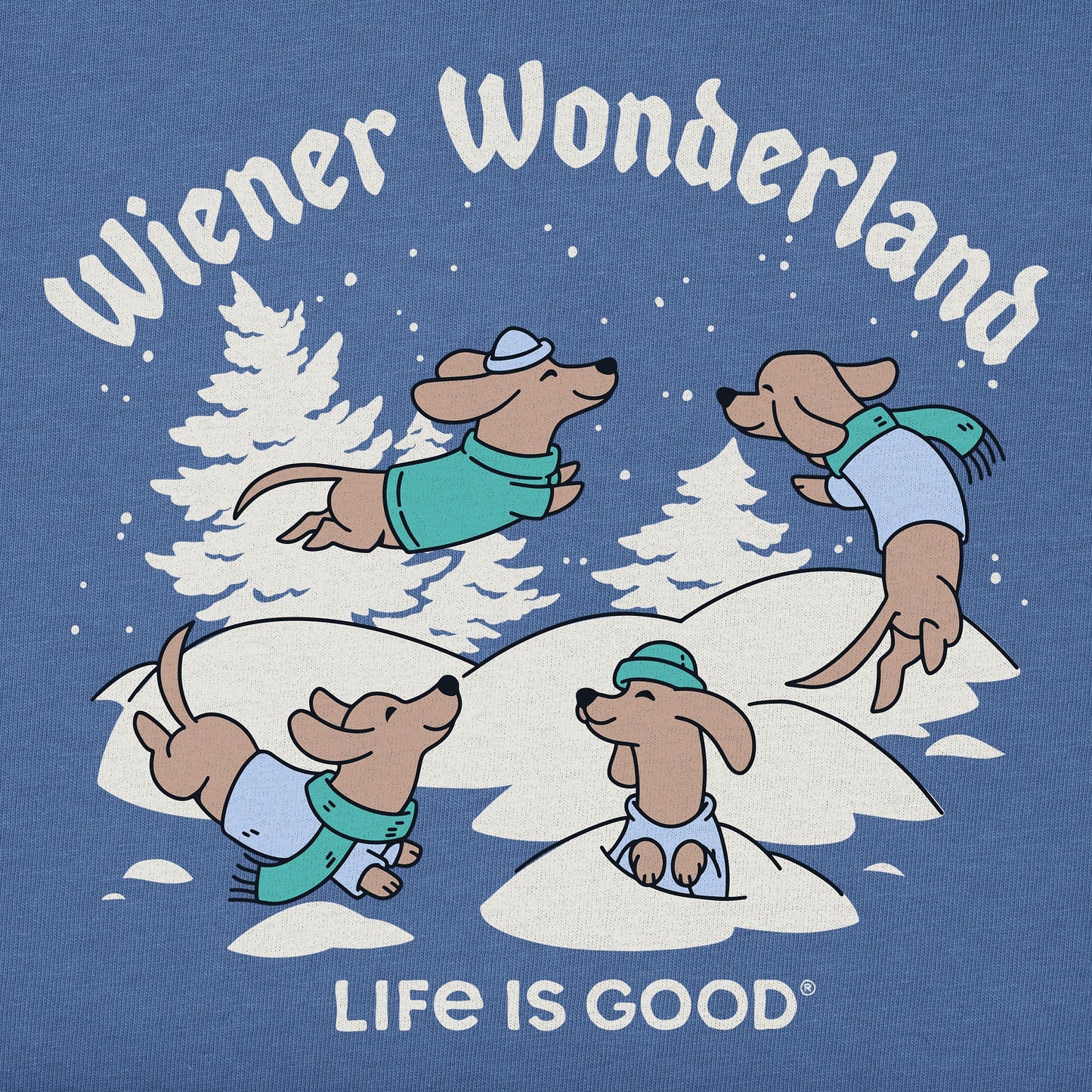 Men's Wiener Wonderland Short Sleeve Crusher Tee