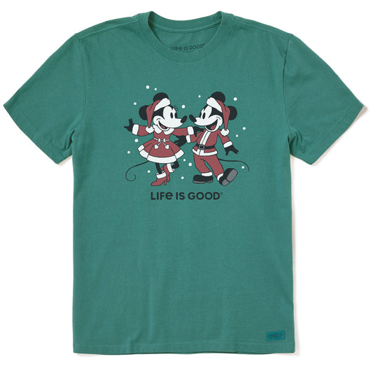 Men's Santa Willie Dancers Short Sleeve Crusher Tee