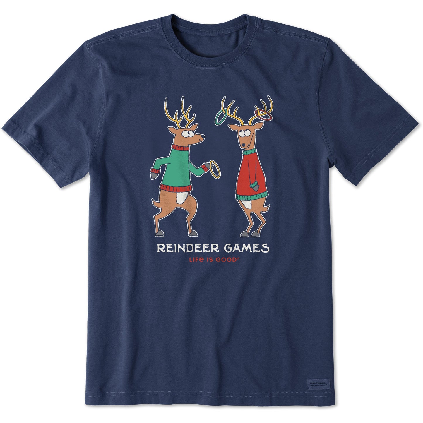 Men's Reindeer Games Ring Toss Short Sleeve Crusher Tee