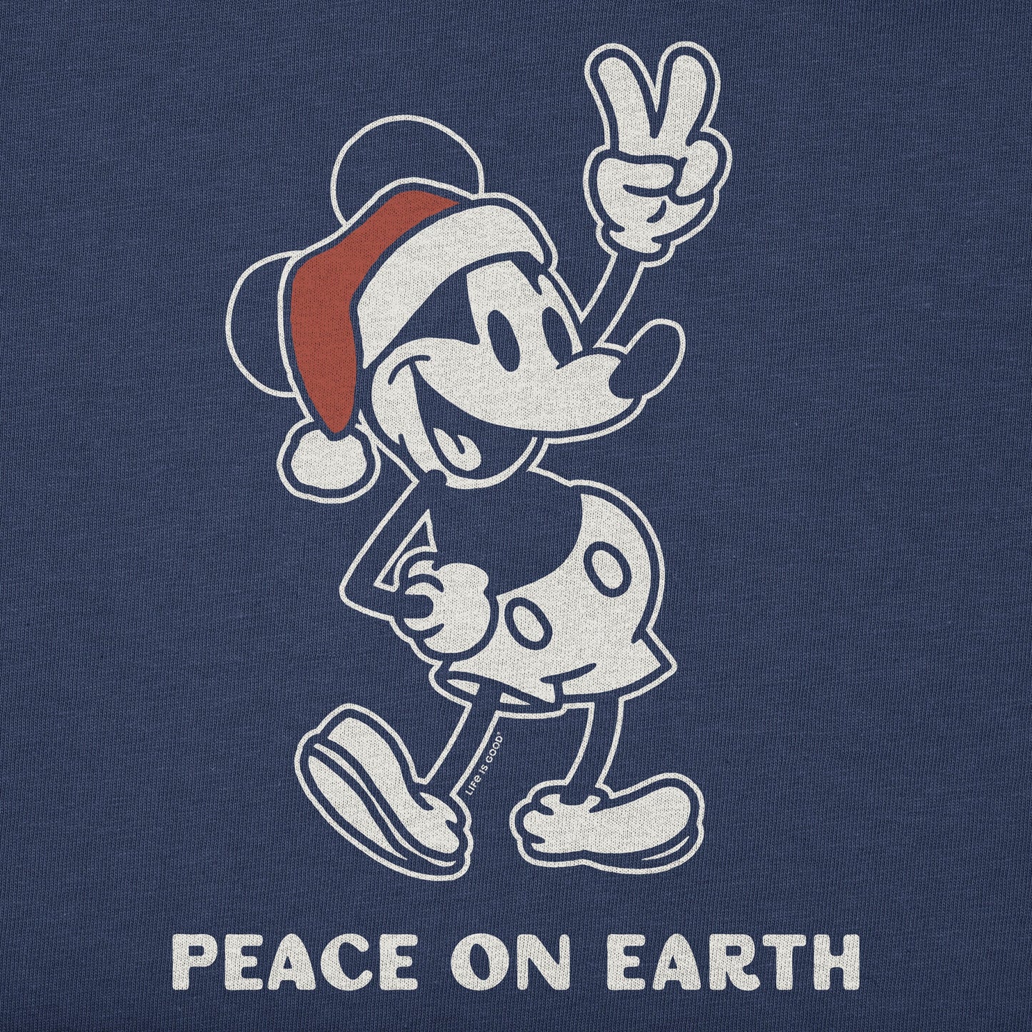 Men's Peace on Earth Willie Short Sleeve Crusher Tee