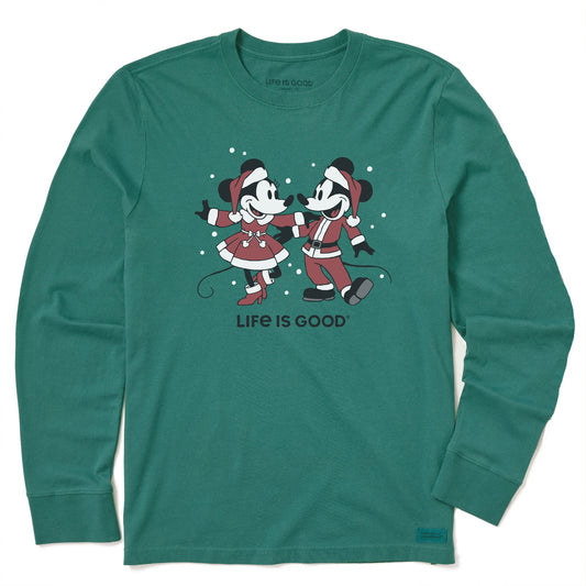 Men's Santa Willie Dancers Long Sleeve Crusher Tee
