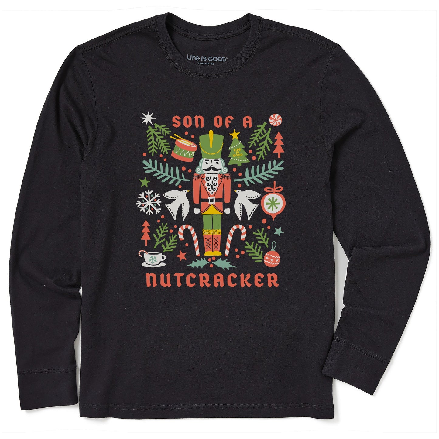 Men's Son of a Nutcracker Long Sleeve Crusher Tee