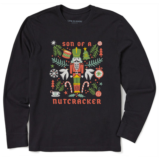 Men's Son of a Nutcracker Long Sleeve Crusher Tee