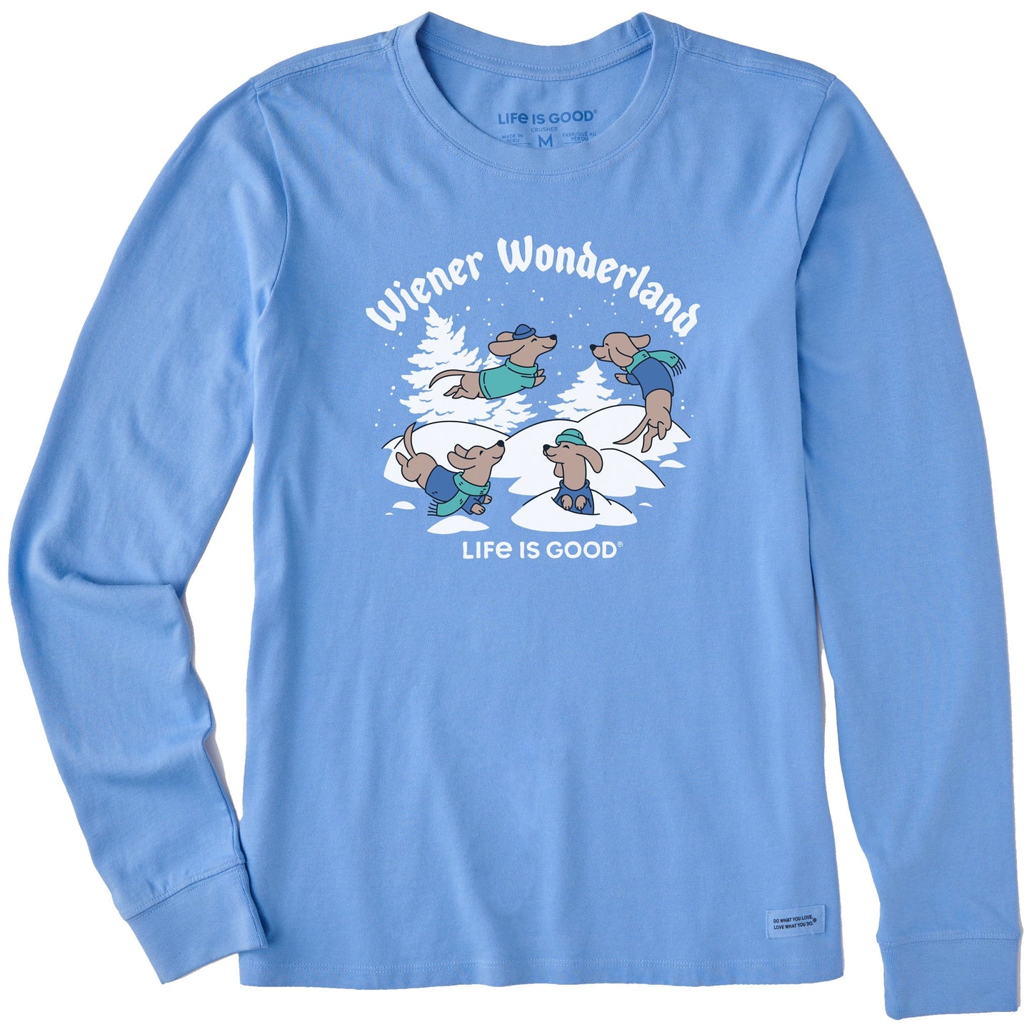 Women's Wiener Wonderland Long Sleeve Crusher Tee