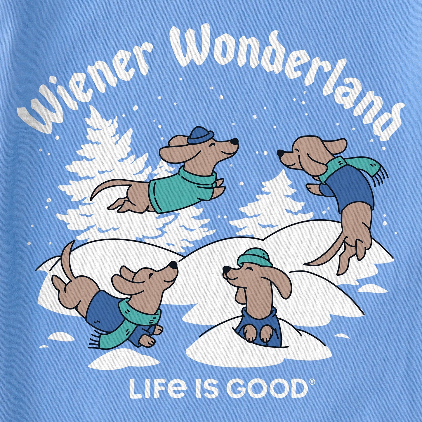 Women's Wiener Wonderland Long Sleeve Crusher Tee