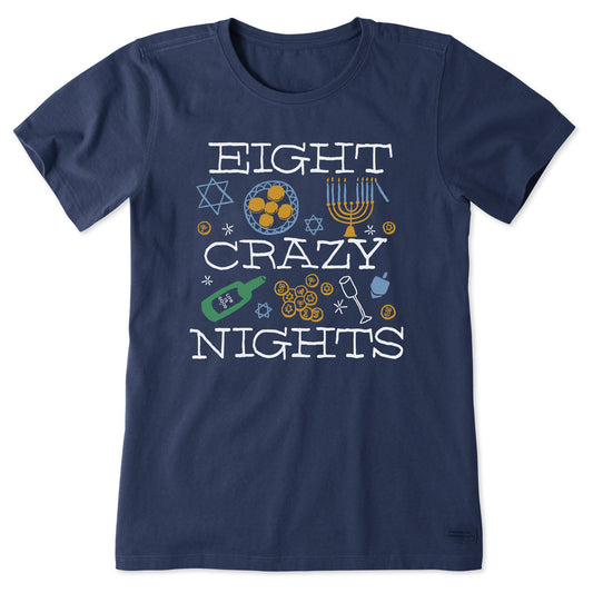 Women's Eight Crazy Nights Short Sleeve Crusher Tee