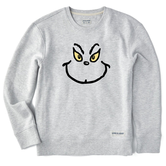 Women's Grinch Grin Simply True Crew