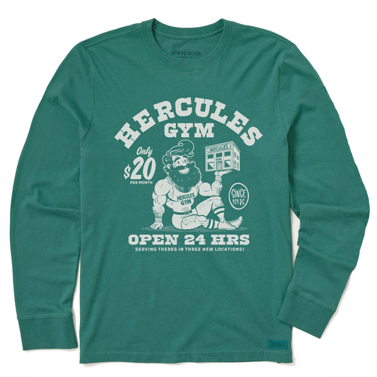 Kids Hercules Gym Long Sleeve Crusher Tee