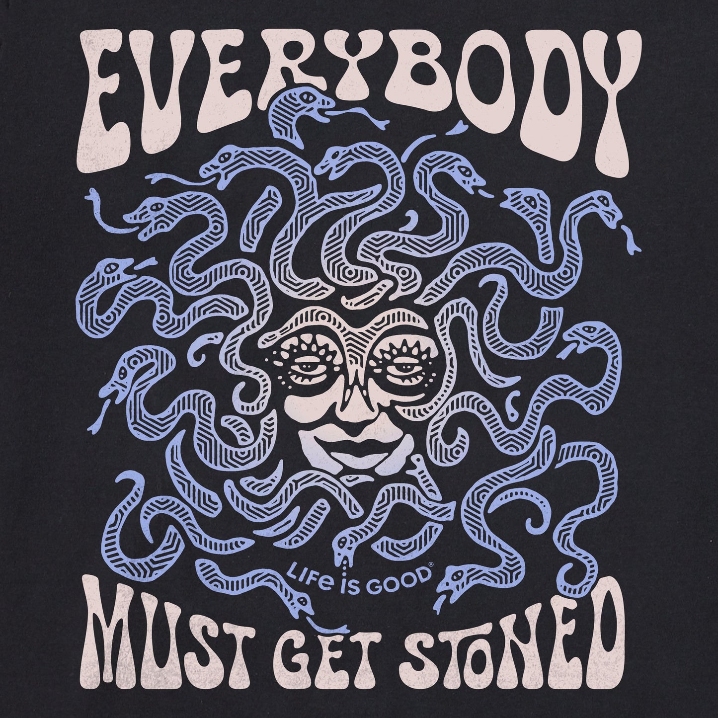 Men's Everybody Must Get Stoned Short Sleeve Crusher Tee