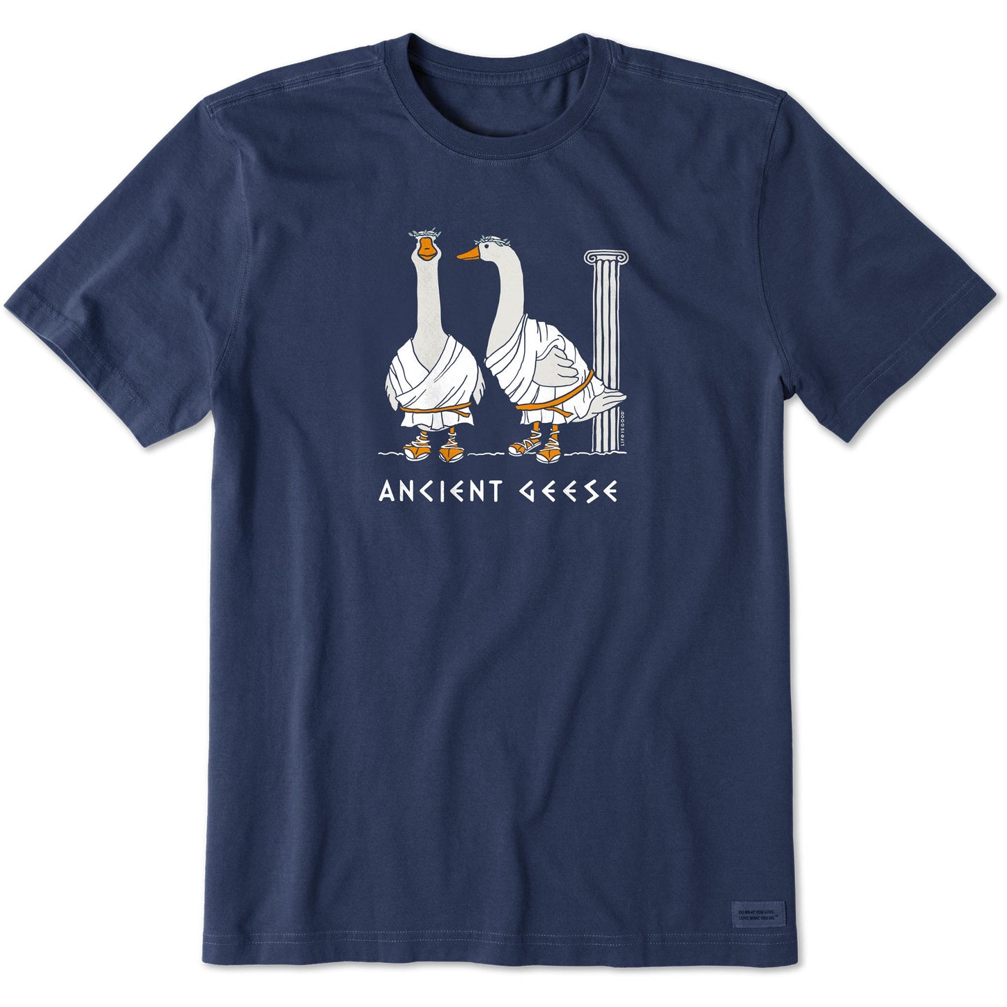 Men's Ancient Geece Short Sleeve Crusher Tee