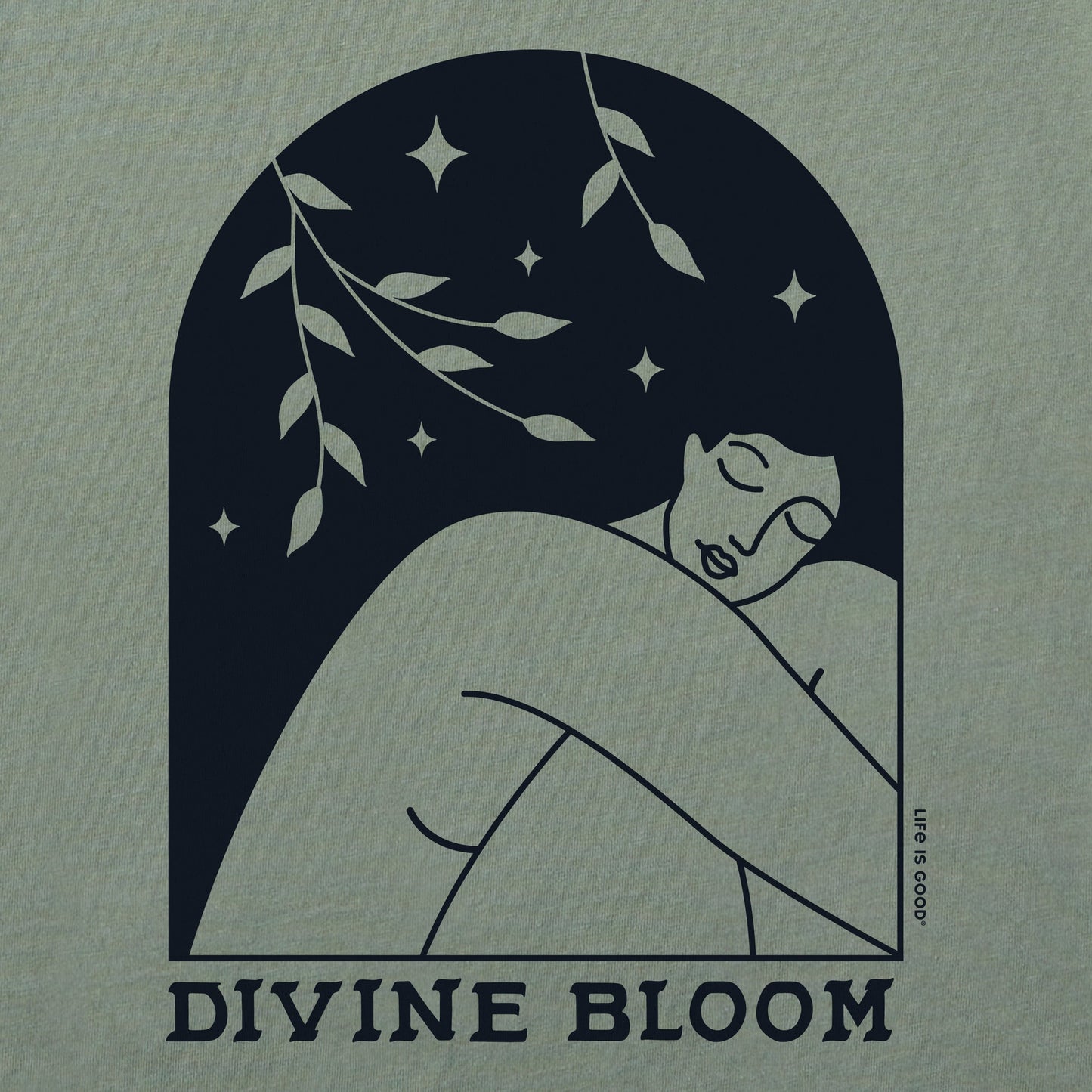 Women's Divine Bloom Short Sleeve Crusher Boxy Tee