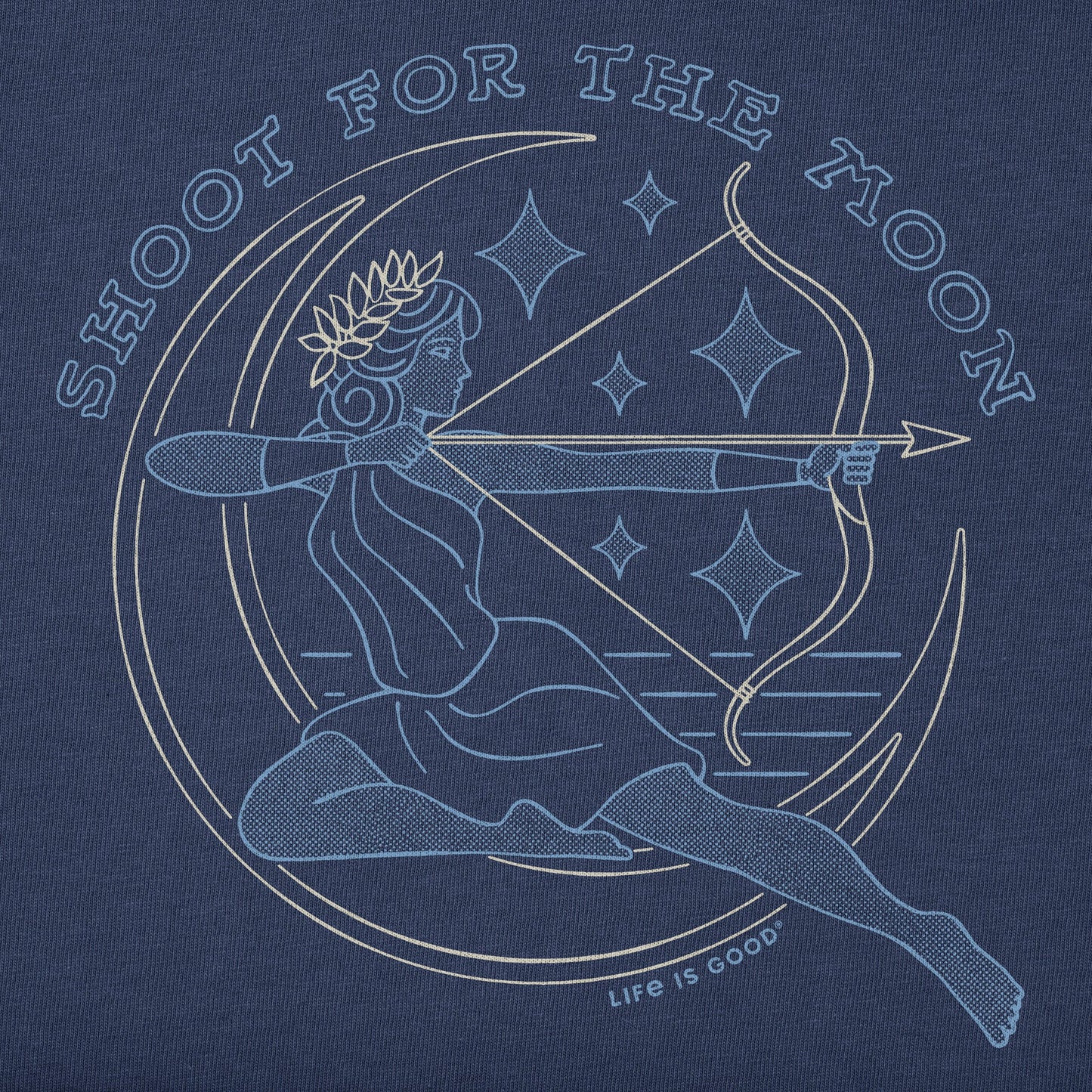 Women's Shoot for the Moon Artemis Short Sleeve Crusher Tee