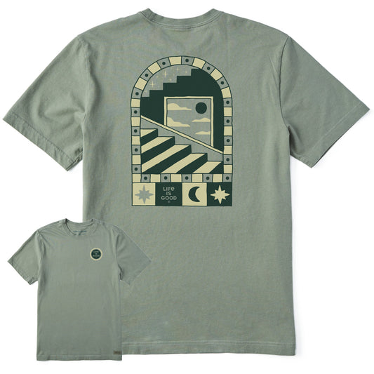 Men's Many Steps to Go Short Sleeve Crusher Tee