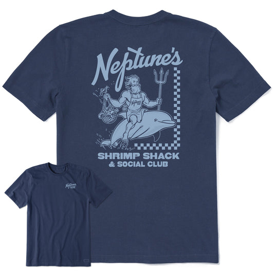 Men's Neptune's Shrimp Shack Short Sleeve Crusher Tee