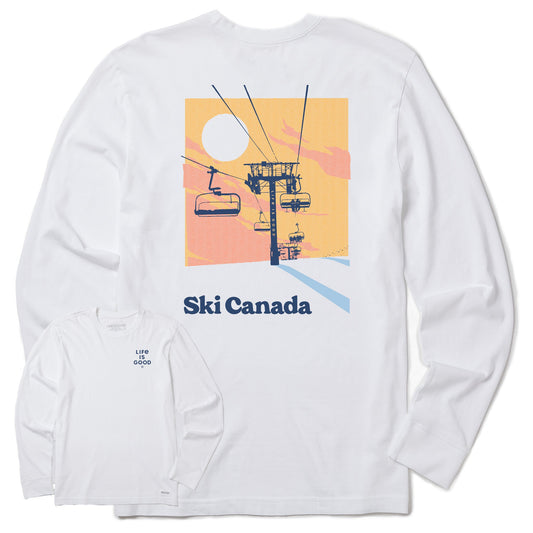 Men's Ski Canada Long Sleeve Crusher Tee