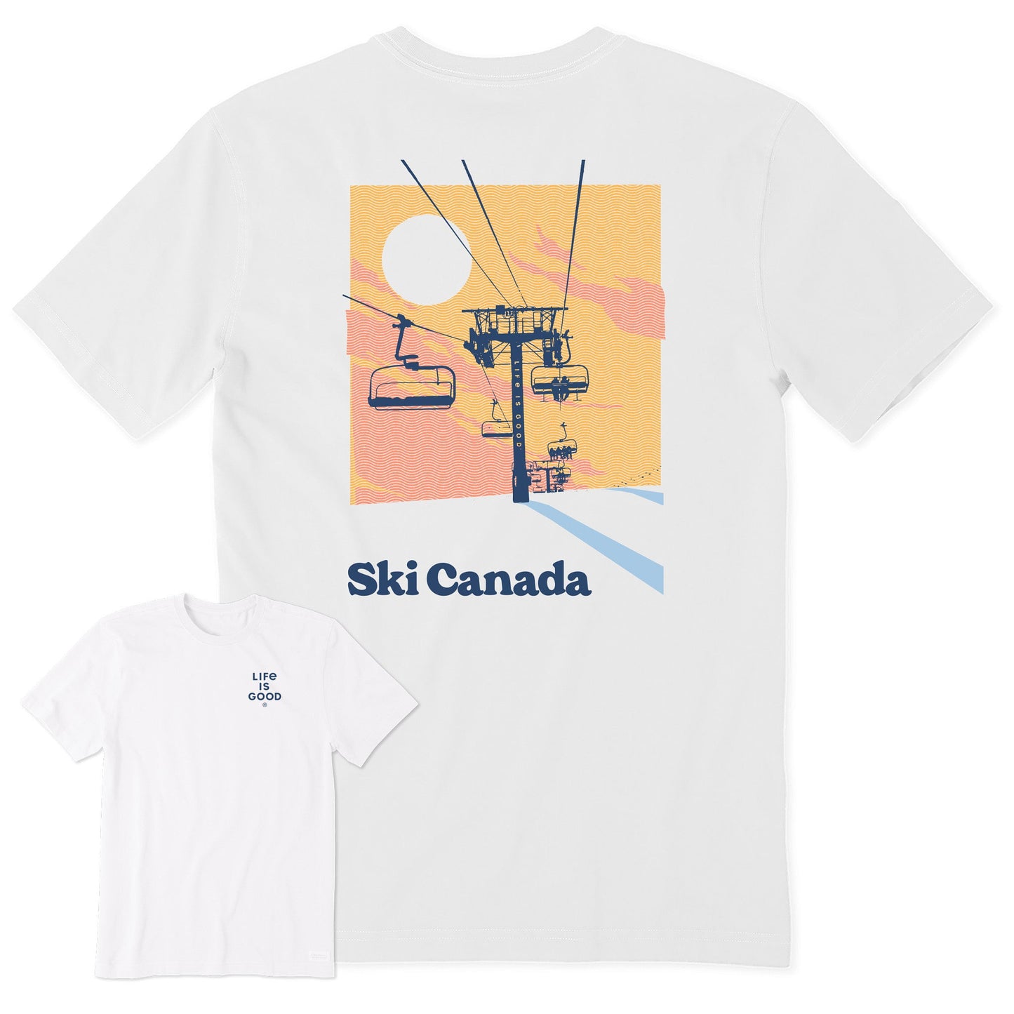 Men's Ski Canada Short Sleeve Crusher Tee