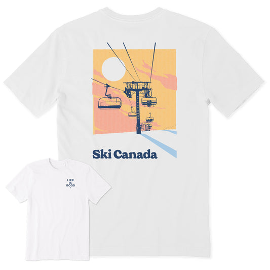 Men's Ski Canada Short Sleeve Crusher Tee