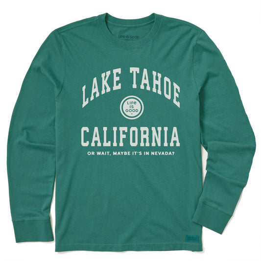 Kids Lake Tahoe Arch Long Sleeve Crusher Tee