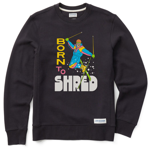 Men's Born to Shred Simply True Fleece Crew
