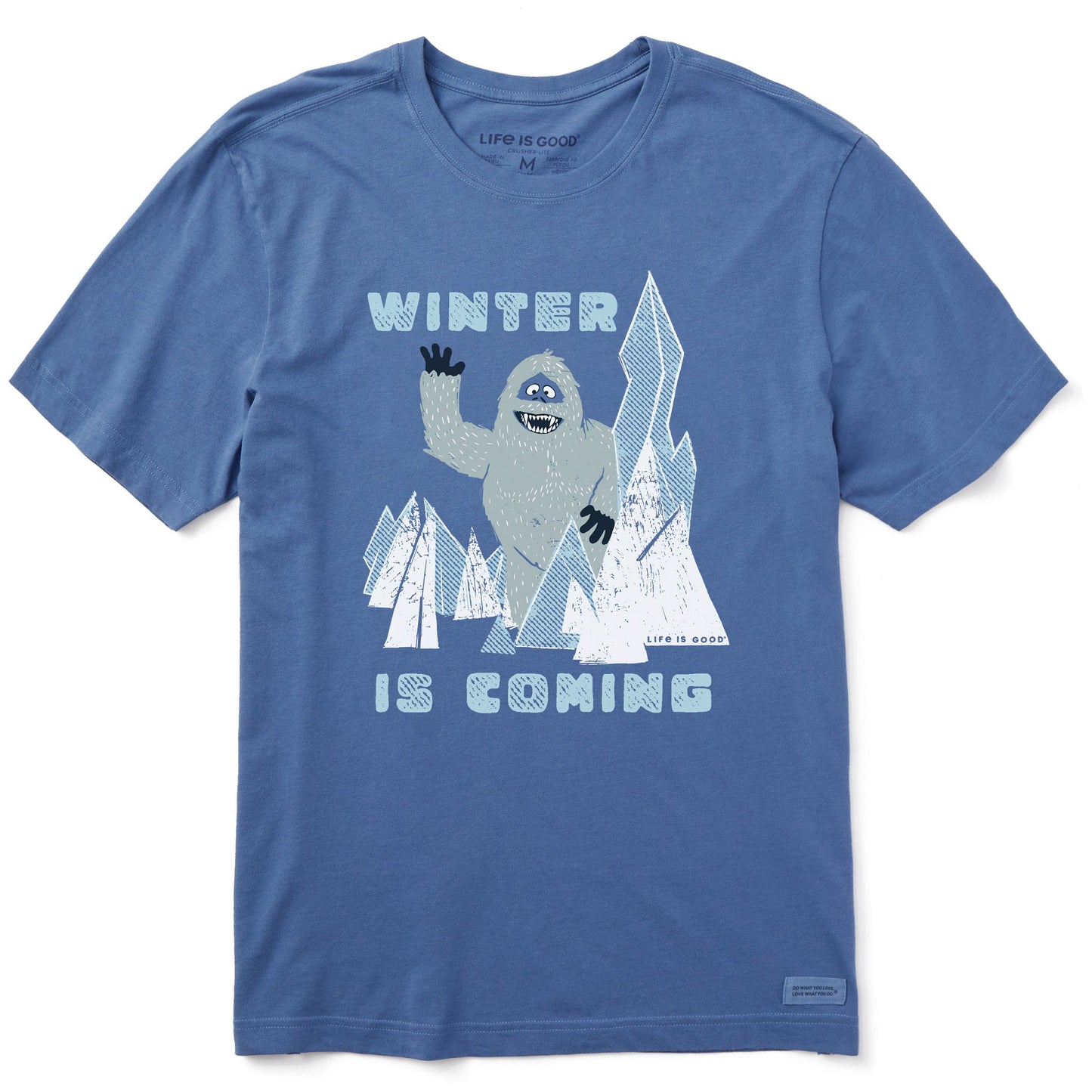 Men's Winter is Coming Bumble Short Sleeve Crusher Tee