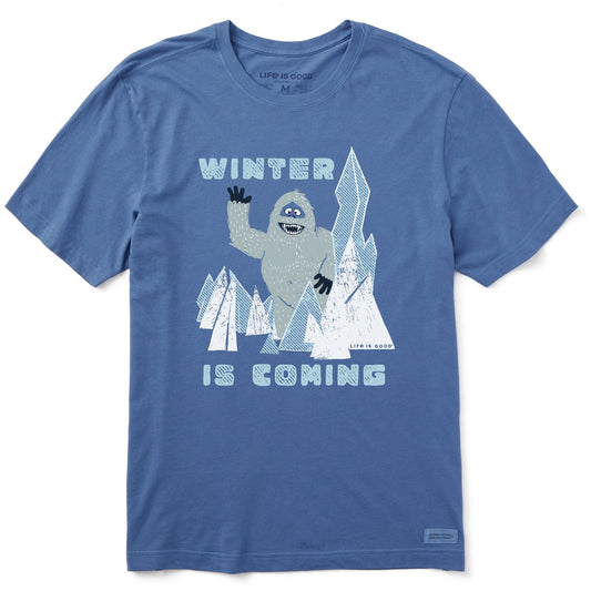 Men's Winter is Coming Bumble Short Sleeve Crusher Tee